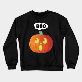 Boo little pumpkin Crewneck Sweatshirt